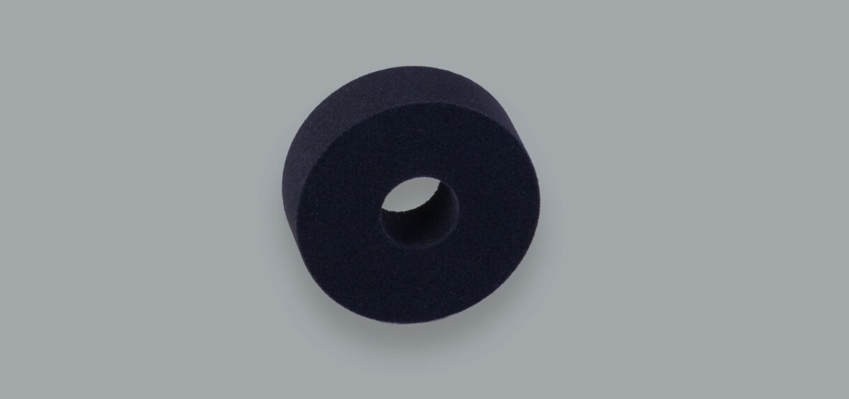 Schaumstoffrolle schwarz D 60 d 19 mm