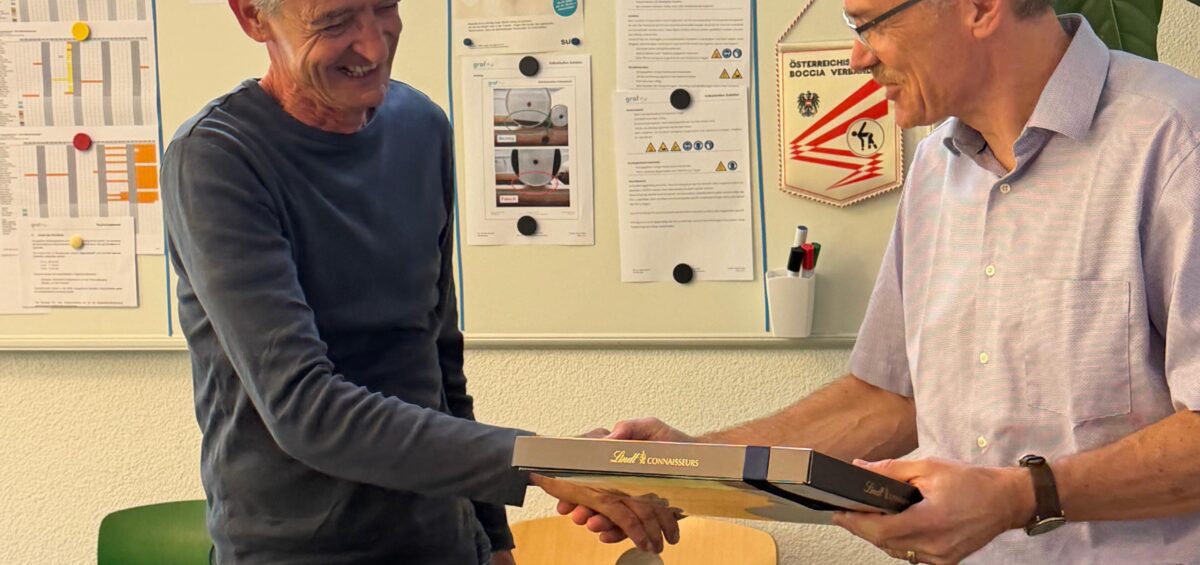 45 Jahre Engagement, Verlässlichkeit und Fachwissen - Herr Pedro Abegglen