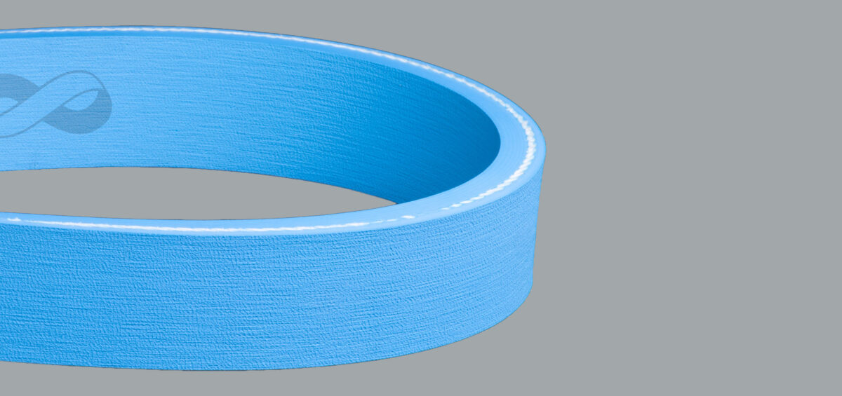 Hülsenwickelriemen 598 TW blau